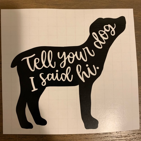 Hand Crafted Other - Vinyl decal